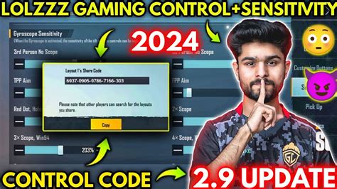 Lolzzz Gaming New Sensitivity Settings Lolzzz Gaming New