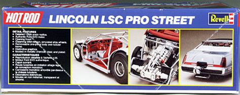 Revell 1987 Lincoln LSC Pro Street Hot Rod Lincoln Hot Rod Series Spotlight Hobbies