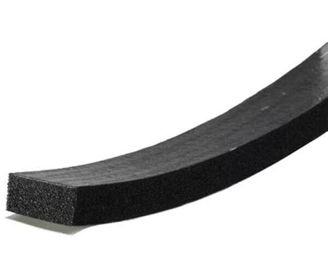 132 Multiuse Black 2x 36 Neoprene Rubber Adhesive Smooth Strip