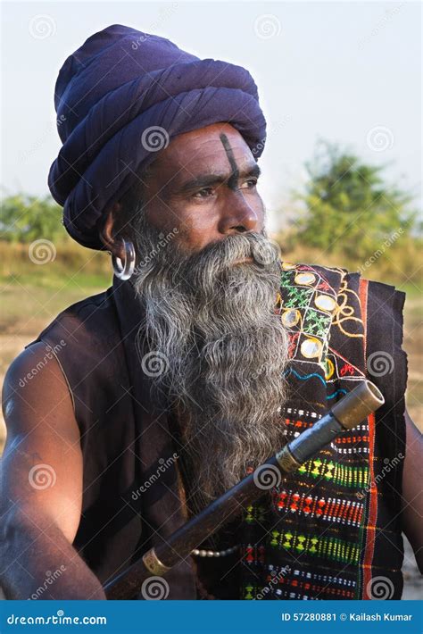 Indian Priest Stock Image Image Of Priest Headdress 57280881