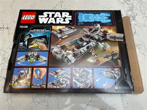 New Lego Star Wars 75158 Rebel Combat Frigate No Minifigures 2016