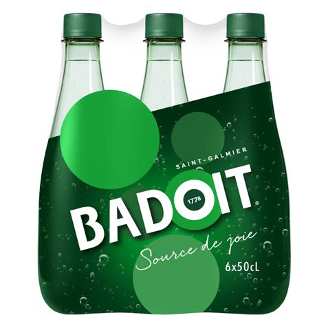 Badoit Eau Gazeuse Minerale Naturelle Bouteilles De Cl Eau