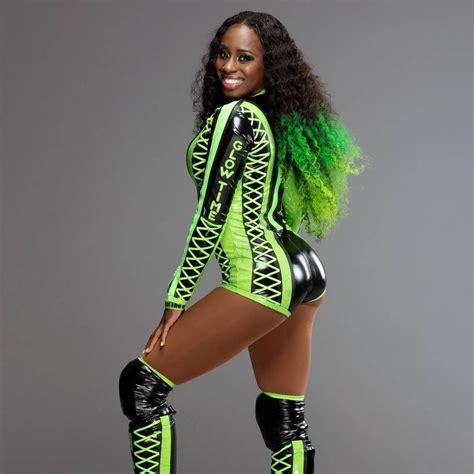 Glow Time Trinity Fatu Naomi Wwe Photoshoot Smile Outfit Glow