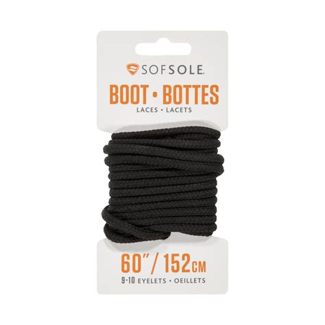 Buy Sofsole Boot Black Lace 60 1 Each Coles