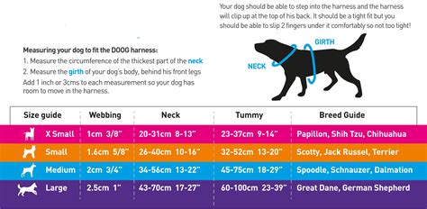 Doog Neoprene Dog Harness Scooby Multi Colour Stripped