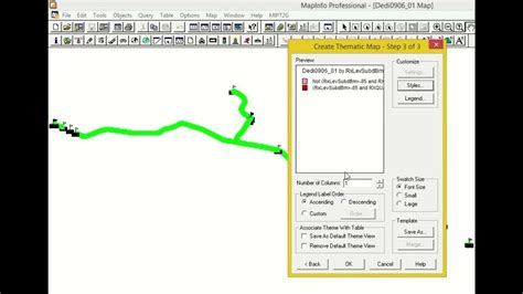 Expression Use In Thematic Mapmapinfo Youtube