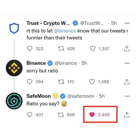 SafeMoonWarrior On Twitter The SafeMoon Army Ratioed Both