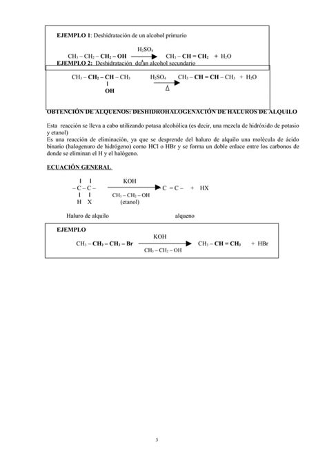 Reacciones De Alquenos Pdf