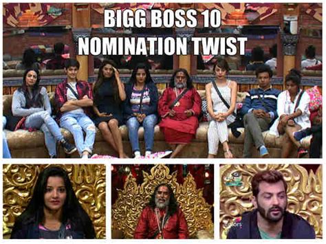 Bigg Boss 10 Nomination Twist 4 Commoners 3 Celebrities Nominated