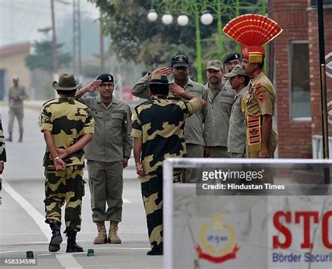 Border Personnel Meeting Photos And Premium High Res Pictures Getty