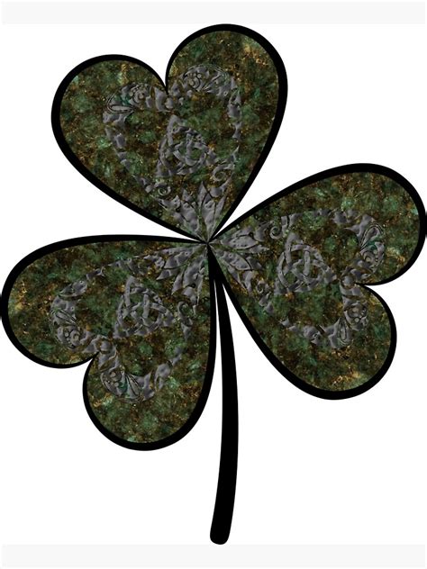 Trinity Knot Shamrock Sticker For Sale By Hywidner Redbubble