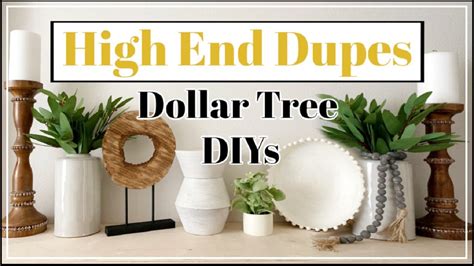 High End Dollar Tree Diy Home Decor Easy Diy Decor Dupes Mcgee Co