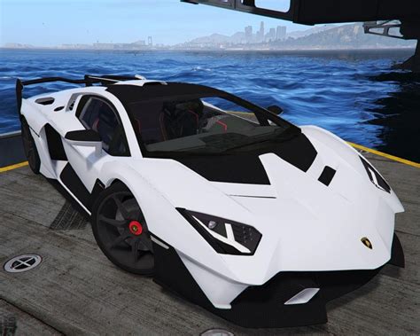 مود ماشین 2019 Lamborghini SC18 Alston لامبورگینی برای GTA V فول کده