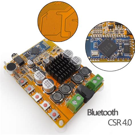 Alloet New Bluetooth 4 0 TDA7492 Amplifier Board 2 50W Digital Dual