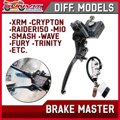 Motorcycle Brake Lever Master Xrm Wave Smash Nmax Raider Crypton Fury