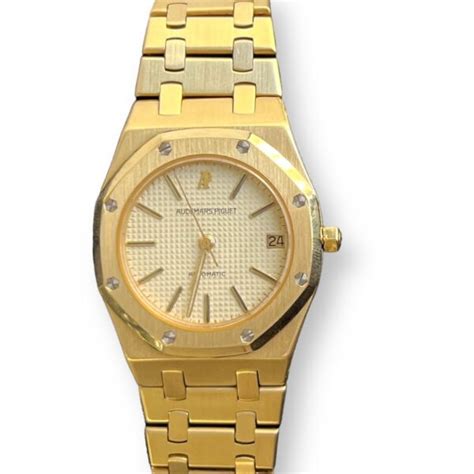 Audemars Piguet Royal Oak 36mm Full Gold Vintage Raro