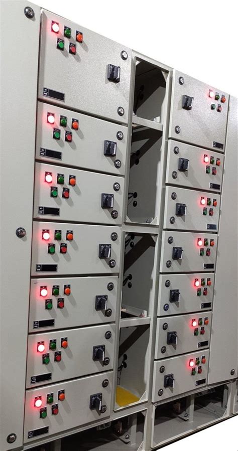 3 Phase Electric MCC Control Panel For Power Distribution IP Rating