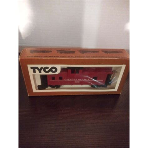 Vintage HO Scale TYCO Chattanooga 506 Caboose Original Box Etsy