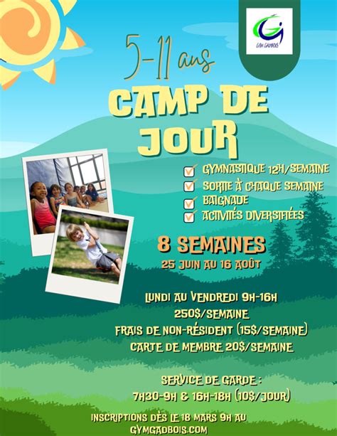 Camp De Jour Gym Gadbois