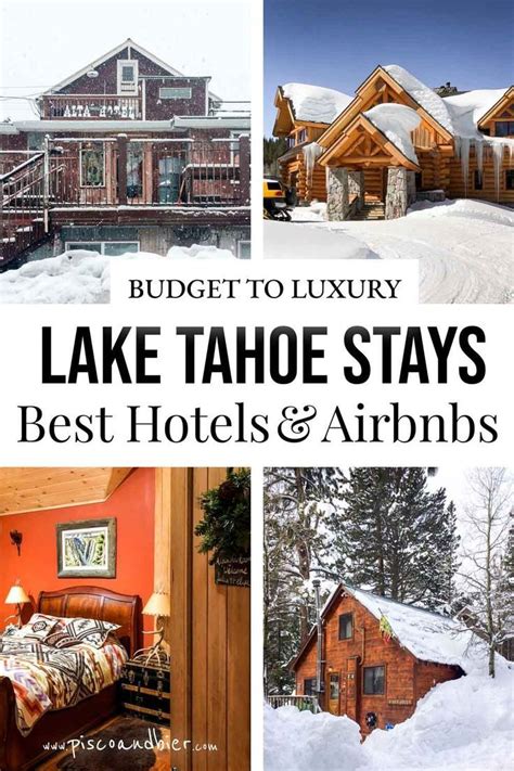 Lake tahoe winter cabins hotels where to stay in lake tahoe in winter ...