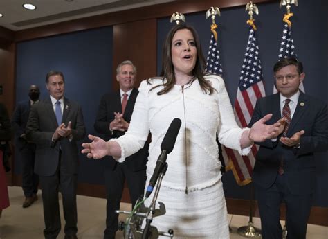 House GOP elects Trump defender Elise Stefanik to No. 3 post - The ...