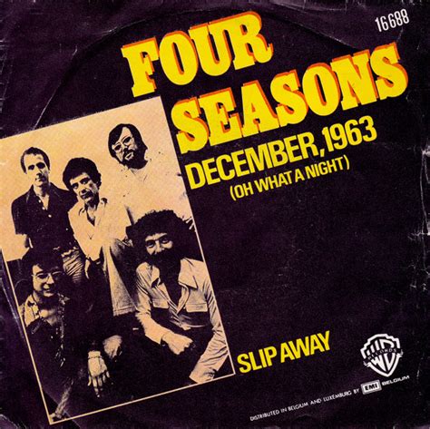 Four Seasons – December, 1963 (Oh What A Night) (1976, Vinyl) - Discogs