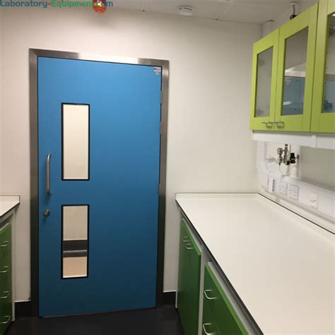 Hygienic Hinged FRP Cleanroom Doors By Dortek