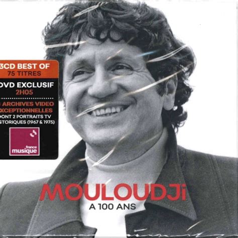 Mouloudji Coffret Cd Dvd