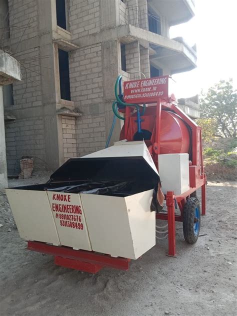 Electric Semi Automatic Rm Reversible Concrete Mixer Drum