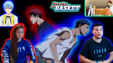 REACCION A KUROKO NO BASKET CAPITULOS 14 Y 15 TEMPORADA 1 KAGAMI VS