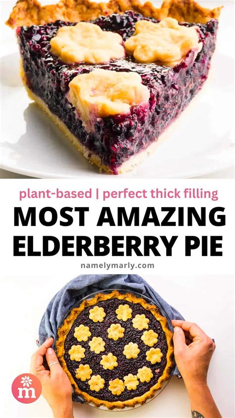 Elderberry Pie Recipe Recipe Elderberry Recipes Elderberry Pie