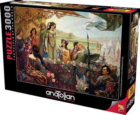 Lancelot Guinevere Pieces Anatolian Puzzle Warehouse