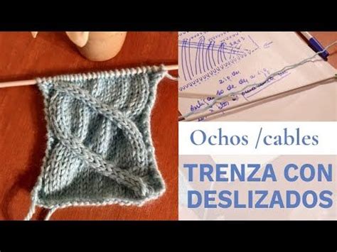 Trenza Formada Con Puntos Deslizados Tejer Bien Y F Cil Con Lucila