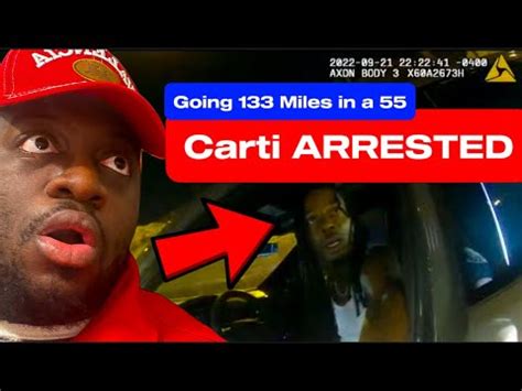 Playboi Carti Arrested For Speeding Miles An Hour Reaction Youtube