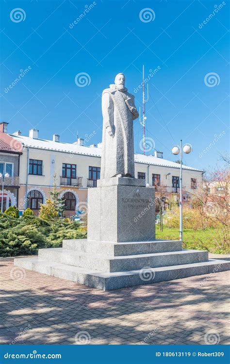 Jan Kochanowski Monument at Jan Kochanowski Square. Jan Kochanowski Was a Polish Renaissance ...