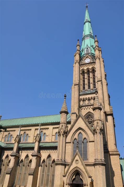 Cathedral Church Of St James In Toronto Stock Photo Image Of History