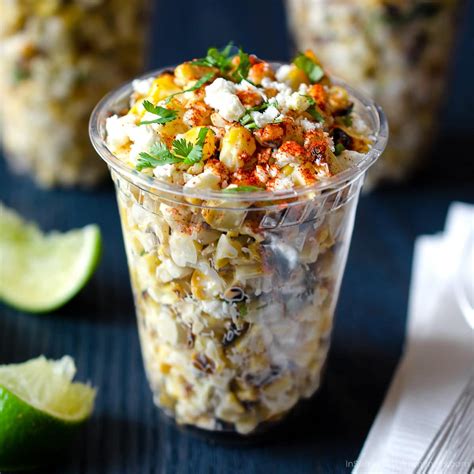 Mexican Corn Cups Esquites In Search Of Yummy Ness