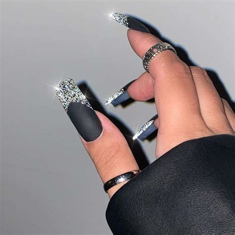 10 Matte Sparkle Nail Ideas That Balance Glamour And Minimalism