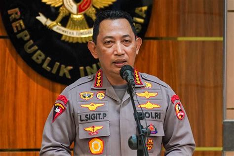 Kapolri Jenderal Pol Listyo Sigit Prabowo Catat Ada Kasus Tppo Di