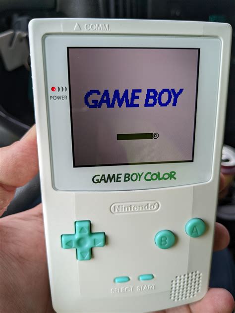 Ive Been Using This Gbc Daily For Months Boot It Up Today And This