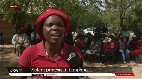 Three Trucks Ambulance Set Alight In Limpopo Violent Protest Youtube