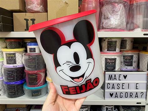 Tupperware Instant Nea M Gica Feij O Mickey Kg M E Casei E Agora