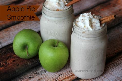 Apple Pie Smoothie Recipe Eat Move Make