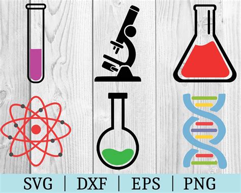 Science Bundle SVG Science Clipart Cut File Science File - Etsy