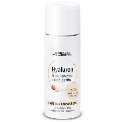 medipharma cosmetics Hyaluron Nude Perfection Fluid getönt LSF sehr