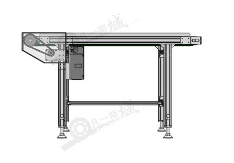 铝型材框架皮带输送机3d模型下载凡一商城