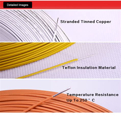 Ul Awg V Teflon Wire Junhao Wires And Cables Manufacturer