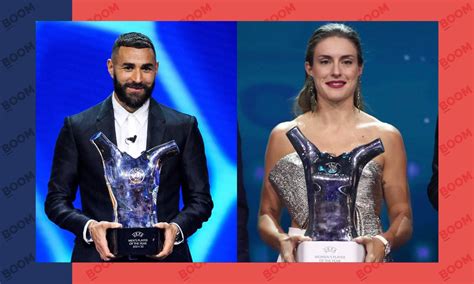 Alexia Putellas Karim Benzema Win Uefa Player Of The Year Awards Boom