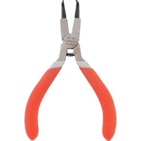 Kennedy Circlip Pliers Bent Nose Internal Carbon Steel 250mm