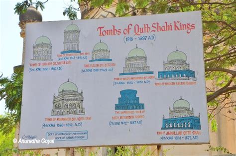 Deccani Architecture At Qutub Shahi Tombs, Hyderabad - Inditales